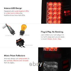 09-18 Dodge Ram Truck SUPERFLUX LED Upgrade Smoke Black Tail Brake Light Lamp