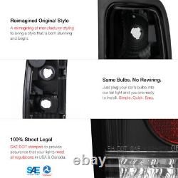 1994-2001 Dodge Ram Obsidian Black DRL Head Lights LED Tail Lamps Projector Fog