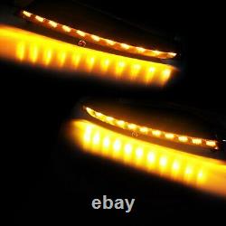 1 Pair Audi Q7 2007-2009 22 LED Daytime Running DRL Fog Turn Signal Light Lamps