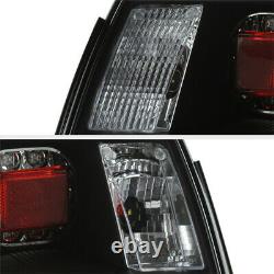 2000-06 Audi TT Left+Right Euro Black PLUG&PLAY LED Tail Light Brake Signal Lamp