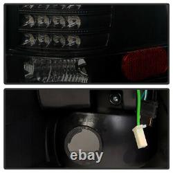 2003-2006 Lincoln Navigator SINISTER BLACK Smoke LED 4PC Rear Tail Lights Lamp