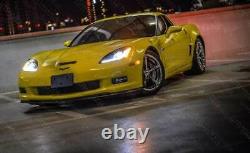 2005-2013 C6 Corvette Lights Morimoto LED Headlight PAIR DRL TAIL LIGHT CLEAR G2