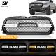 2019-2020 Ram 1500 Mesh Grille Rebel Style Front Grill Led Sequential Drl Light