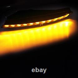 2X For Audi Q7 2007-2009 LED Daytime Running DRL Fog Turn Signal Indicator Light