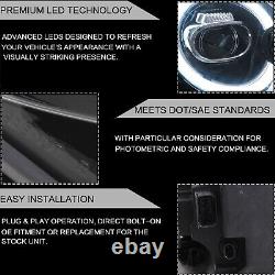 2x VLAND LED Headlights DRL For BMW mini Cooper 2007-2013 R55 R56 R57 R58 R59
