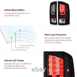 3D LED Light BarFor 02-06 Dodge Ram 1500 2500 3500 Black Tail Light Brake Lamp