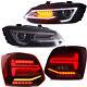 4pcs Vland For Headlights&taillights Vw Polo Mk5 6r 6c 2011-17 Led Drl Indicator