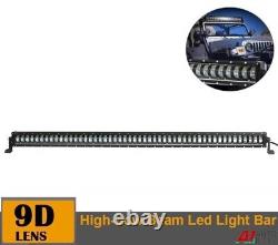 54 LED Work Light Bar Hi Lo Spot Beam Driving Lamp 9D Offroad Car Truck ATV SU