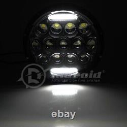 7 DRL LED Headlight & 4.5 Fog Lights for Harley Davidson Touring Electra Glide