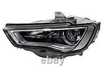 AUDI A3 Headlight Xenon With LED DRL Black (OEM/OES) Left Hand 2012-2015