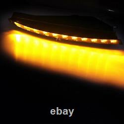 Amber White Canbus LED Turn Signal Fog Daytime Running Light Fit Audi Q7 2007-09