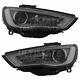 Audi A3 8v Hatchback 2014-2016 Xenon Headlights Headlamps With Led Drl 1 Pair