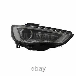 Audi A3 8V Saloon 2014-2016 Xenon Headlight Headlamp With LED DRL Drivers Side
