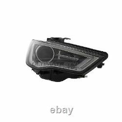 Audi A3 Convertible 2014-2016 Xenon Headlight Headlamp & LED DRL Bar Right Hand