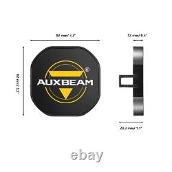 Auxbeam 3Amber Pods Fog Light Offroad Driving White Light DRL&Turn Signal+Cover