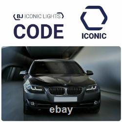BJ Iconic Lights (CODE) for BMW 5 F10/ F11 Xenon DRL LED rings Angel Eyes Halo