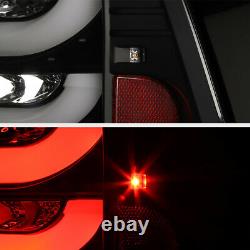 BLACK CLEAR FULL LED Tail Light L+R Brake Lamp 2004-2008 Pontiac Grand Prix GT