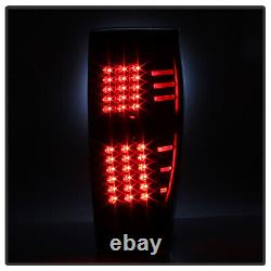 BLACK SMOKE LED Tail Light Brake Signal Lamp For 02-06 Chevy Avalanche 1500 2500
