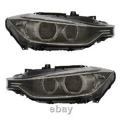 BMW 3 Series F31 2011-2015 Xenon Headlights Headlamps With LED DRL Light 1 Pair