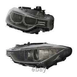 BMW 3 Series F31 2011-2015 Xenon Headlights Headlamps With LED DRL Light 1 Pair