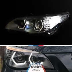 BMW 5 E60 E61 LCI Xenon BJ ICONIC LIGHTS KiT 1.1 LED ring Angel Eyes Halo Marker