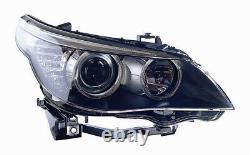 BMW 5 SER E60 E61 2007-2010 Head Light Lamp (Incl. DRL) Black Inner Right Hand