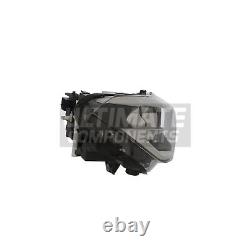 BMW X1 F48 Headlight SUV 2015-2020 Black Headlamp LED DRL Drivers Side Right