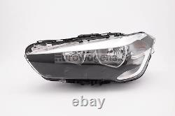 BMW X1 Headlight Left LED DRL 15-17 Headlamp Passenger OEM Valeo