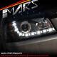 Black Drl Led Projector Head Lights For Ford Territory Sx Sy 04-08 Headlight
