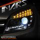 Black Drl Led Projector Head Lights With Led Indicators For Holden Astra H 04-12