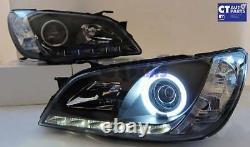 Black LED DRL CCFL Projector Headlight for 99-05 Lexus IS200 IS300 head lights