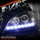 Black Led Drl Projector Head Lights For Mercedes-benz Ml-class W163 1998-2001