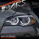 Black Led Drl Projector Head Lights For Bmw X5 E70 -stock Xenon / Afs Model Only