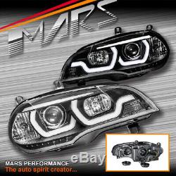 Black LED DRL projector Head Lights for BMW X-Series X5 E70 07-10 Pre LCI 07-10
