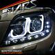 Black Led U Shape Drl Projector Head Lights For Toyota Land-cruiser Prado 09-13