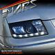 Black Real Drl Led Projector Head Lights For Volkswagen Bora & Jetta 98-04 Mk4