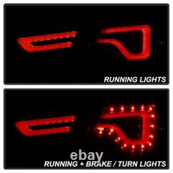 Black Smoke FULL Set Neon Tube Running Light LED Tail Lamp 14-20 Chevy Impala