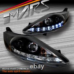 DAY-Time LED DRL Projector Head Lights for Ford Fiesta 09-12 Headlight WS WT