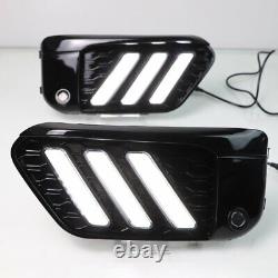 DRL for BMW X1 F48 2016 17 18 19 LED Daytime Running Light Mustang Style With Turn