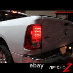 Factory RED For 09-18 Dodge RAM 1500 2500 3500 NEON TUBE LED Tail Lights SET
