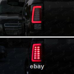 Fit 13-18 RAM 1500 2500 3500 Black TRON STYLE OLED Parking Tube Lights Lamps