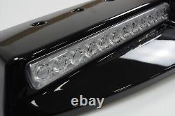 Fit for LR Defender 90 110 2020-2023 Gloss Black Roof Top Light Bar with LED DRL