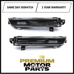 Fits Range Rover Sport L494 Smoky Front Fog Light Lamp DRL Pair Left&Right 2018