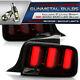 For 05-09 Ford Mustang Smoke Led Reverse Neon Tube Sequential Tail Brake Light