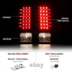 For 06-10 Hummer H3 Black L. E. D Neon Tube Tail Light Brake Signal Lamp PAIR NEW