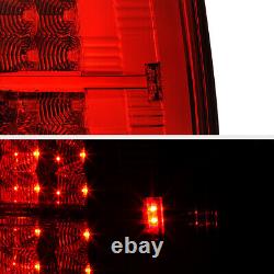 For 07-13 Chevy Avalanche Red Lens LED Brake Tail Light Signal Lamp LH+RH Side