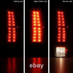 For 07-13 Chevy Avalanche Red Lens LED Brake Tail Light Signal Lamp LH+RH Side