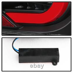 For 08-11 Subaru Impreza/WRX 4D Sedan Neon Tube LED Tail Light Brake Lamp BLACK