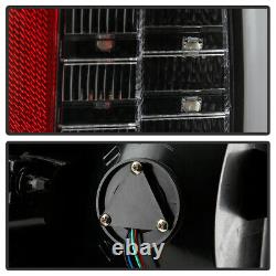 For 13-18 Dodge RAM Black TRON STYLE LED Parking Tube Light Tail Brake Lamp