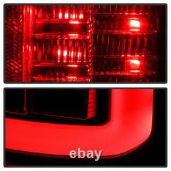 For 13-18 Dodge RAM Black TRON STYLE LED Parking Tube Light Tail Brake Lamp